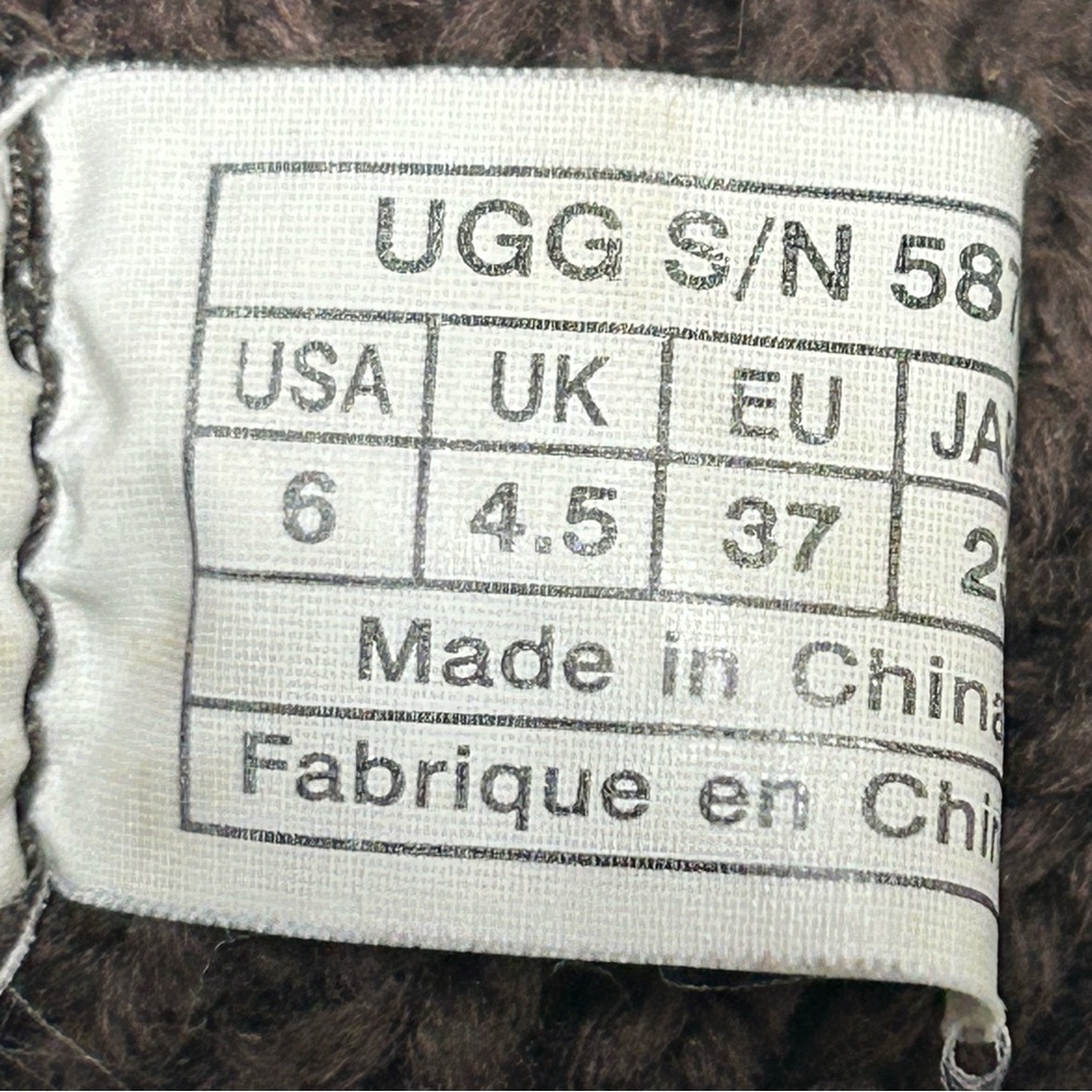 Ugg argyle knit brown boots - Picture 9 of 9